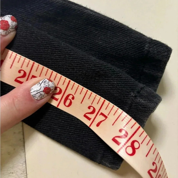 SPANX Jean-ish Ankle Leggings Size Medium Slimming Jeggings Black Pull On - Picture 4 of 8